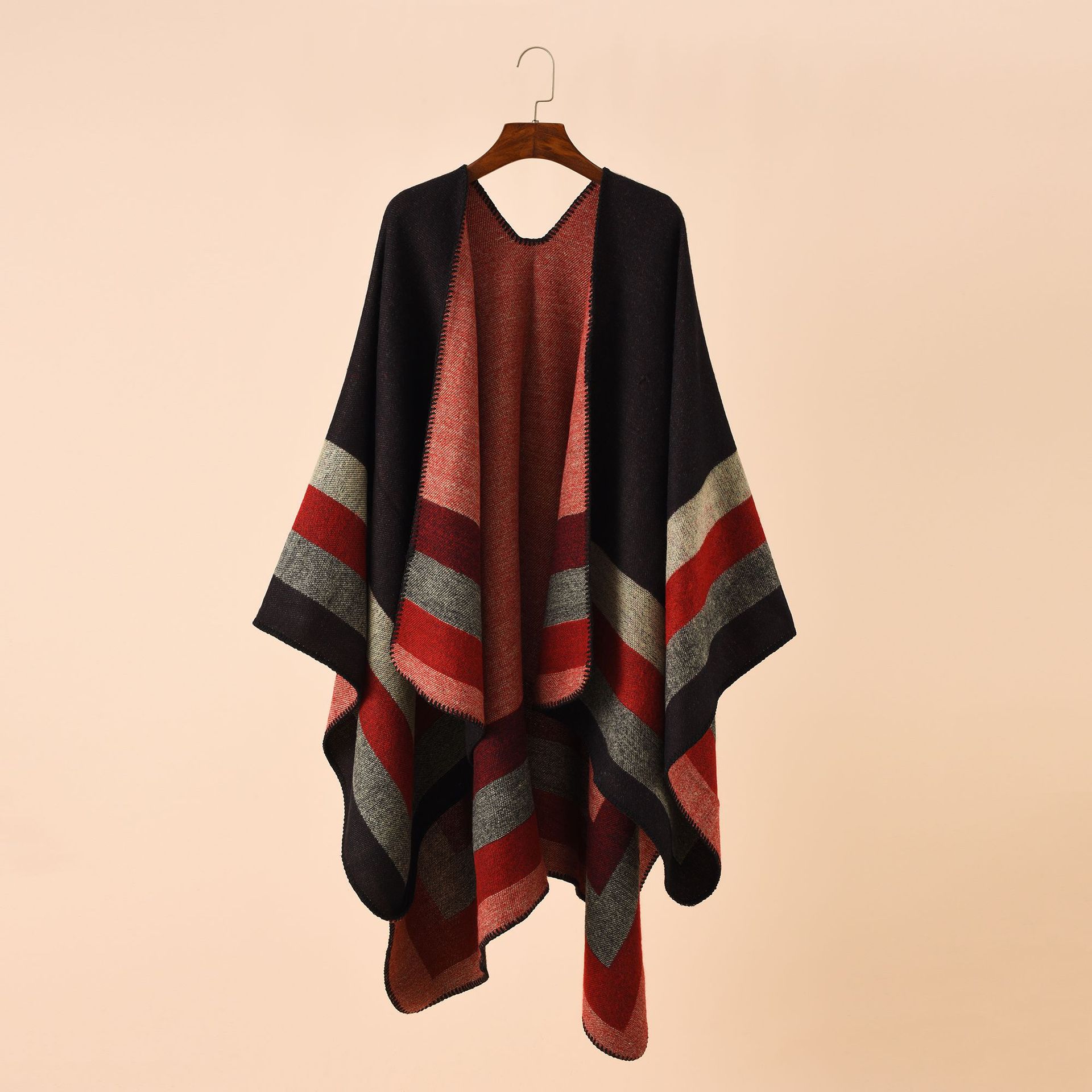 Cashmere Scarf - Новинка 2024, модное зимнее теплое пончо