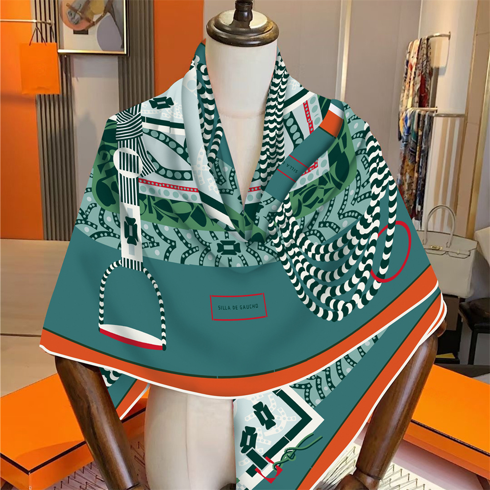 Cashmere Scarf - Шелковый кашемировый шарф, женские ручные скрученные