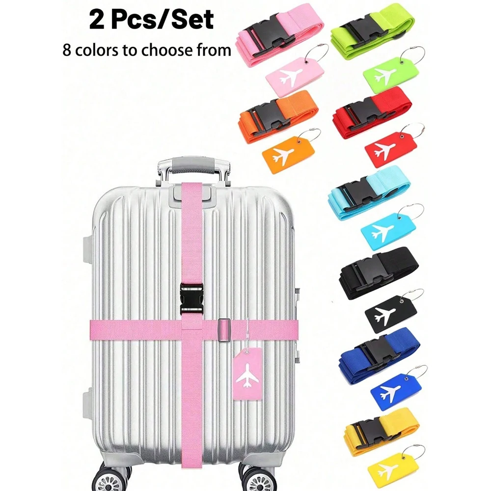 Travel Luggage Set - Набор ремней для багажа с багажной