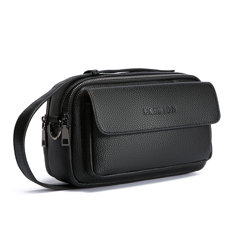 Leather Wallet Men - Новая мужская кожаная сумка-клатч 2026 года