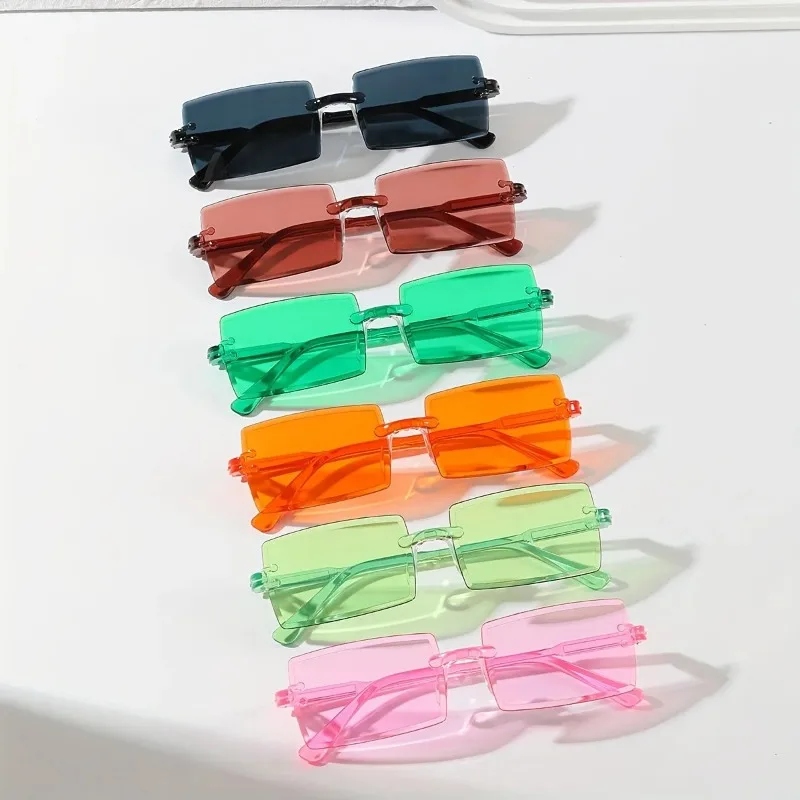 6 штук. Модные прямоугольные с – обзор и цена Sunglasses Uv400