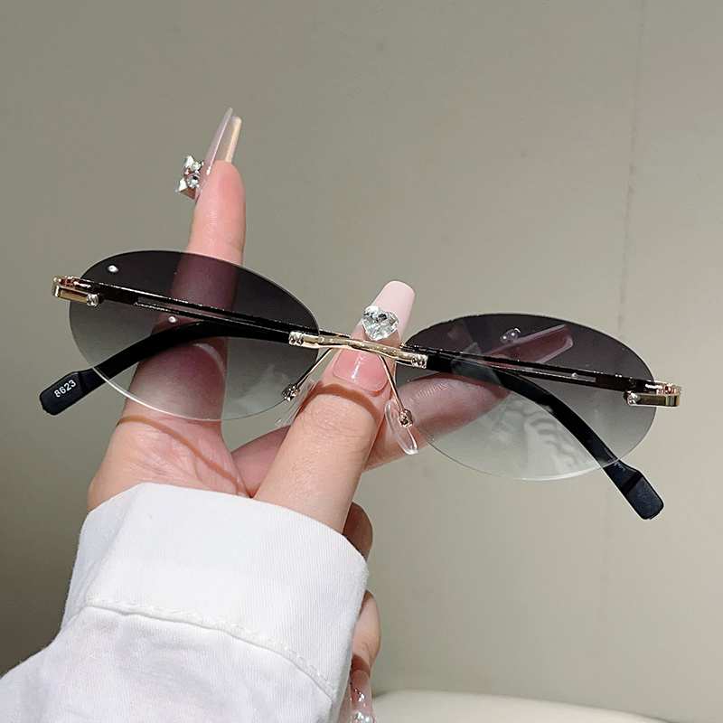 Безободковые овальные солнцеза – обзор и цена Designer Sunglasses