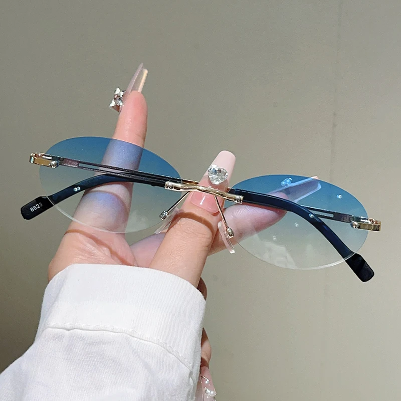 Безободковые овальные солнцеза – обзор и цена Designer Sunglasses