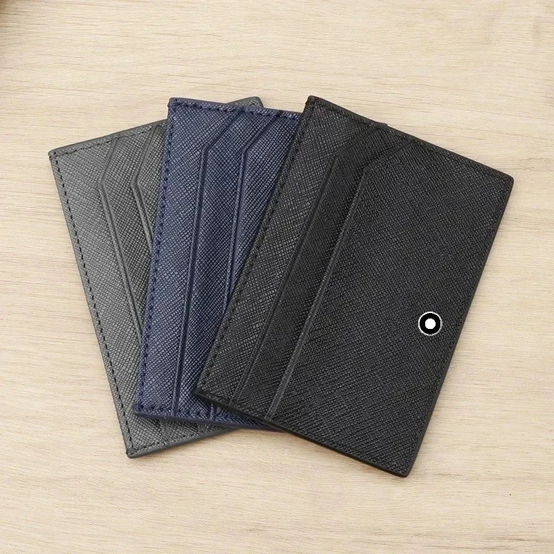 Мужской тонкий кошелек-картхол – обзор и цена Leather Wallet Men