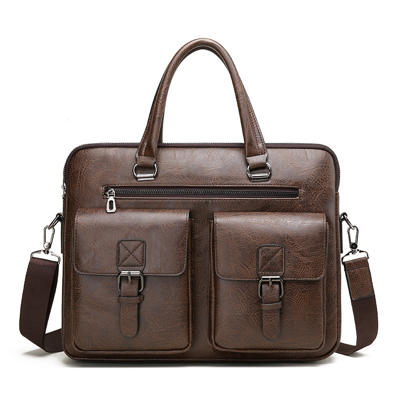 Роскошный брендовый деловой по – обзор и цена Leather Briefcase