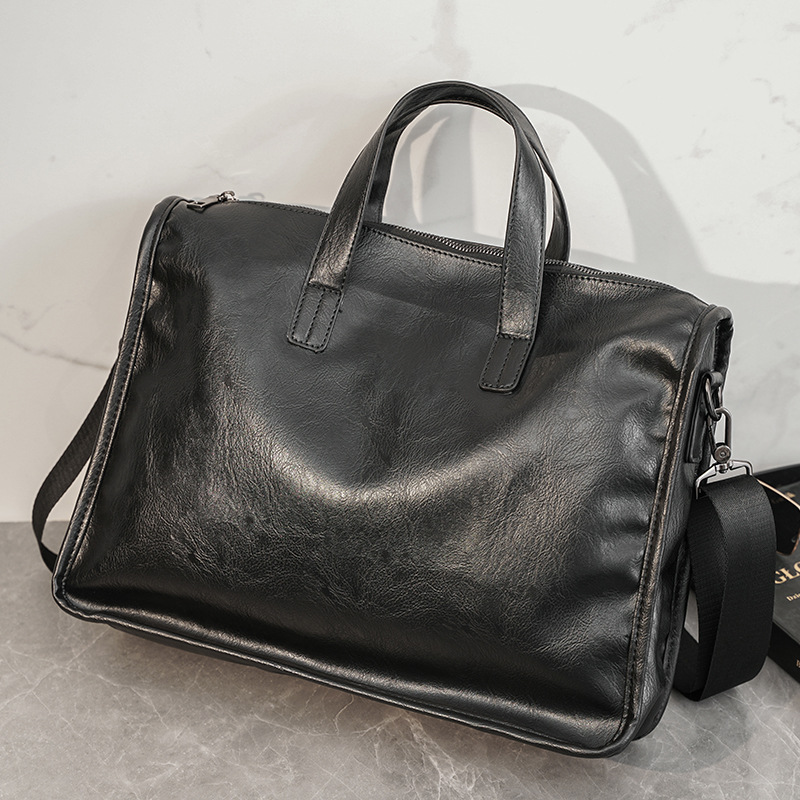 Повседневная деловая мужская с – обзор и цена Leather Briefcase