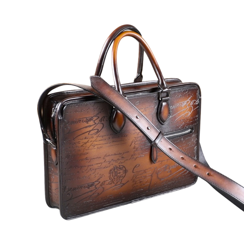 DIMY 2025 новый мужской делово – обзор и цена Leather Briefcase
