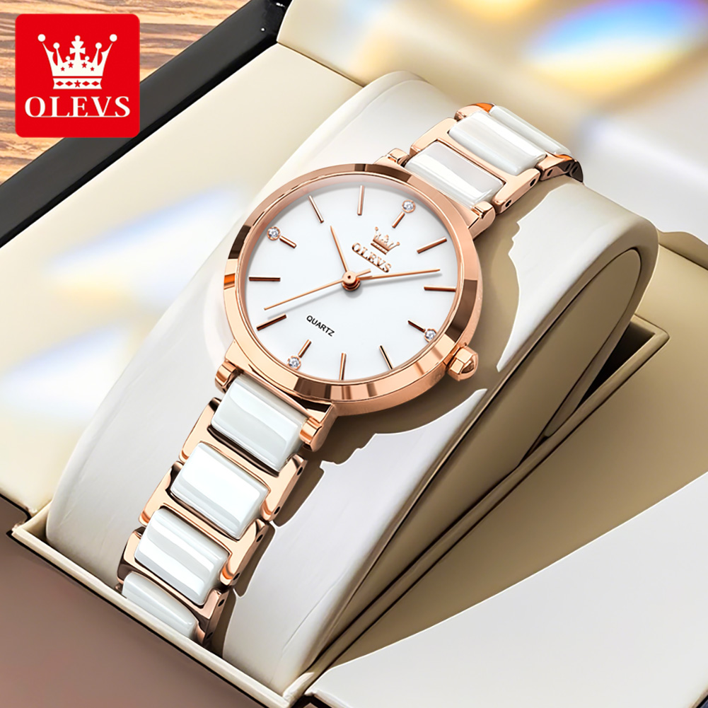 OLEVS женские часы 5877, роско – обзор и цена Luxury Gift Set