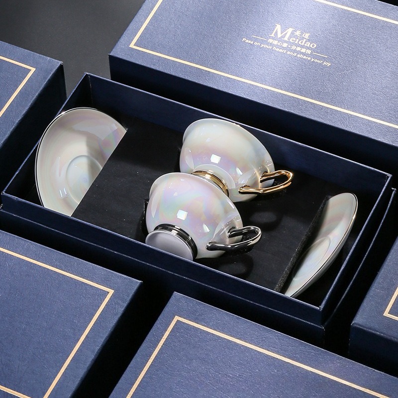 Набор кофейных чашек с перламу – обзор и цена Luxury Gift Set