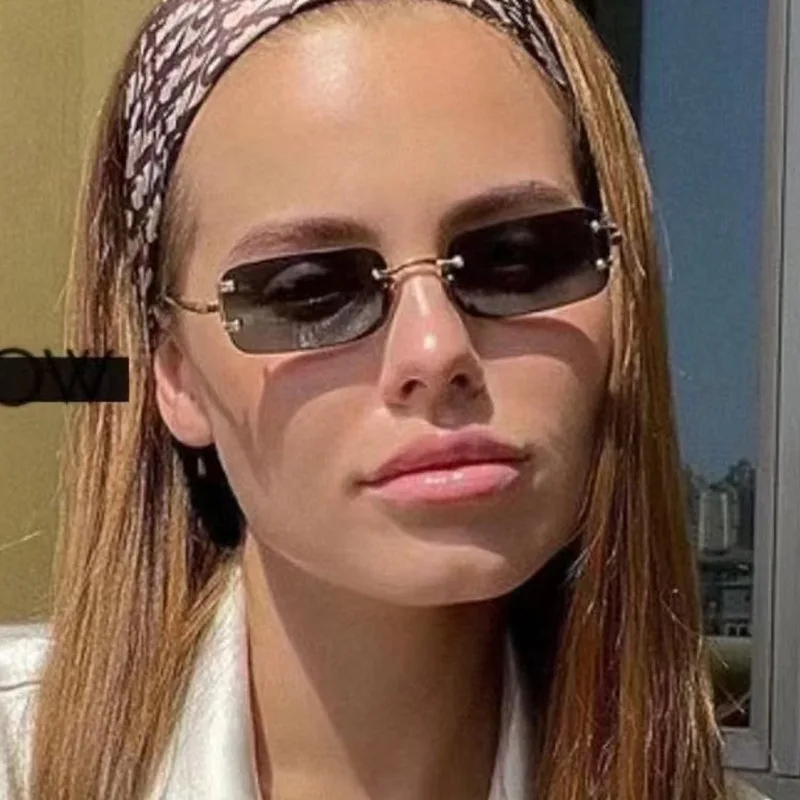 Безободковые квадратные солнце – обзор и цена Designer Sunglasses