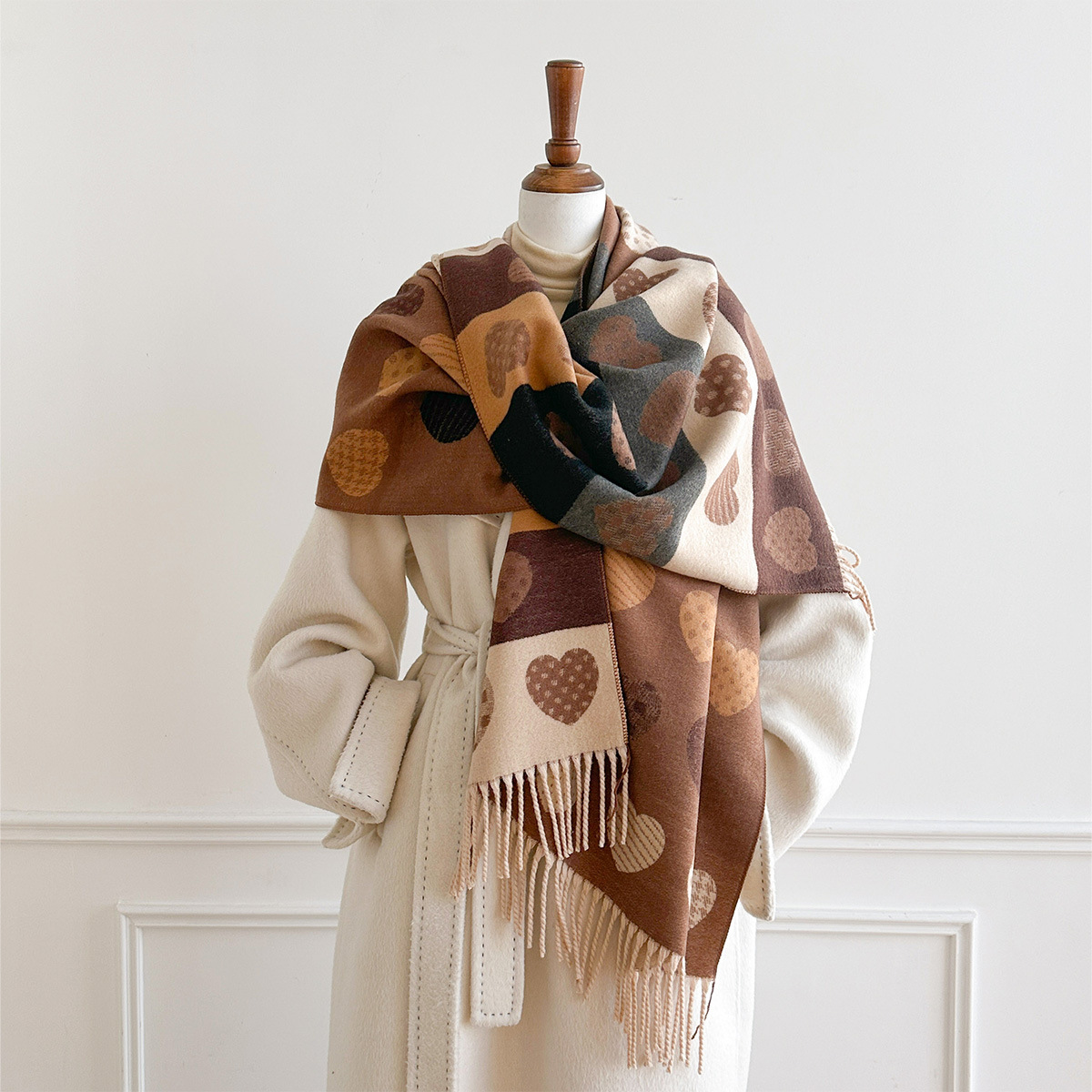 Женский шарф из искусственного – обзор и цена Cashmere Scarf