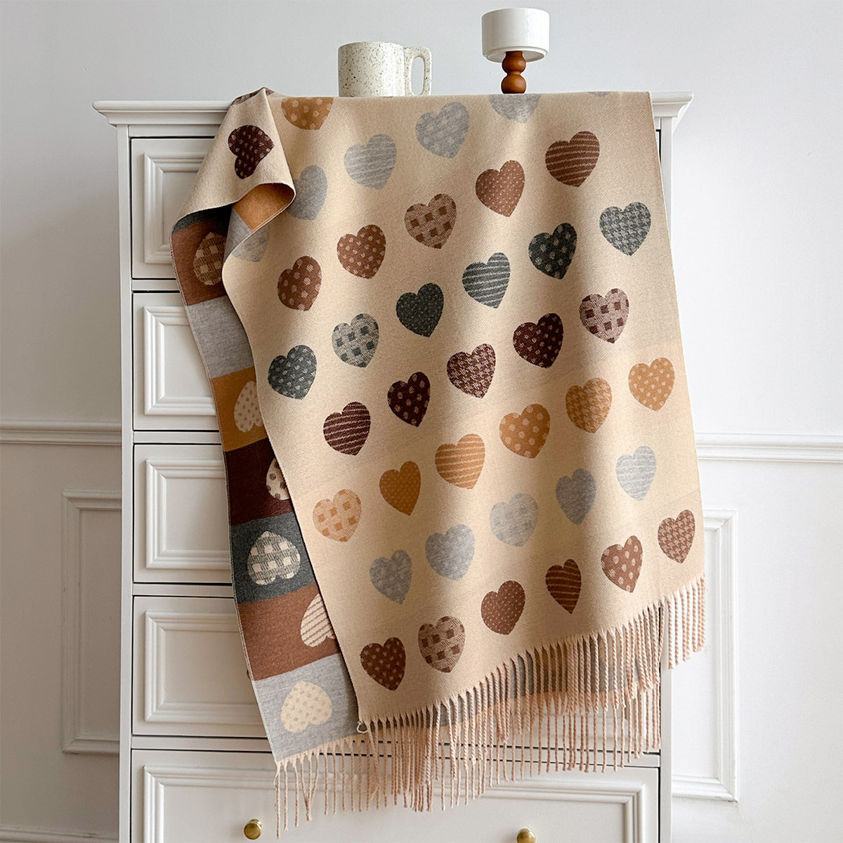 Женский шарф из искусственного – обзор и цена Cashmere Scarf