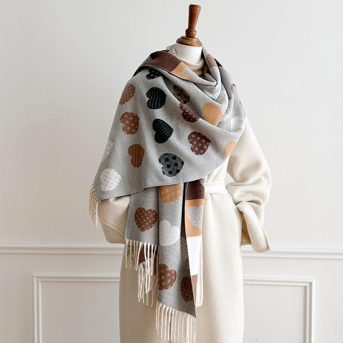 Женский шарф из искусственного – обзор и цена Cashmere Scarf