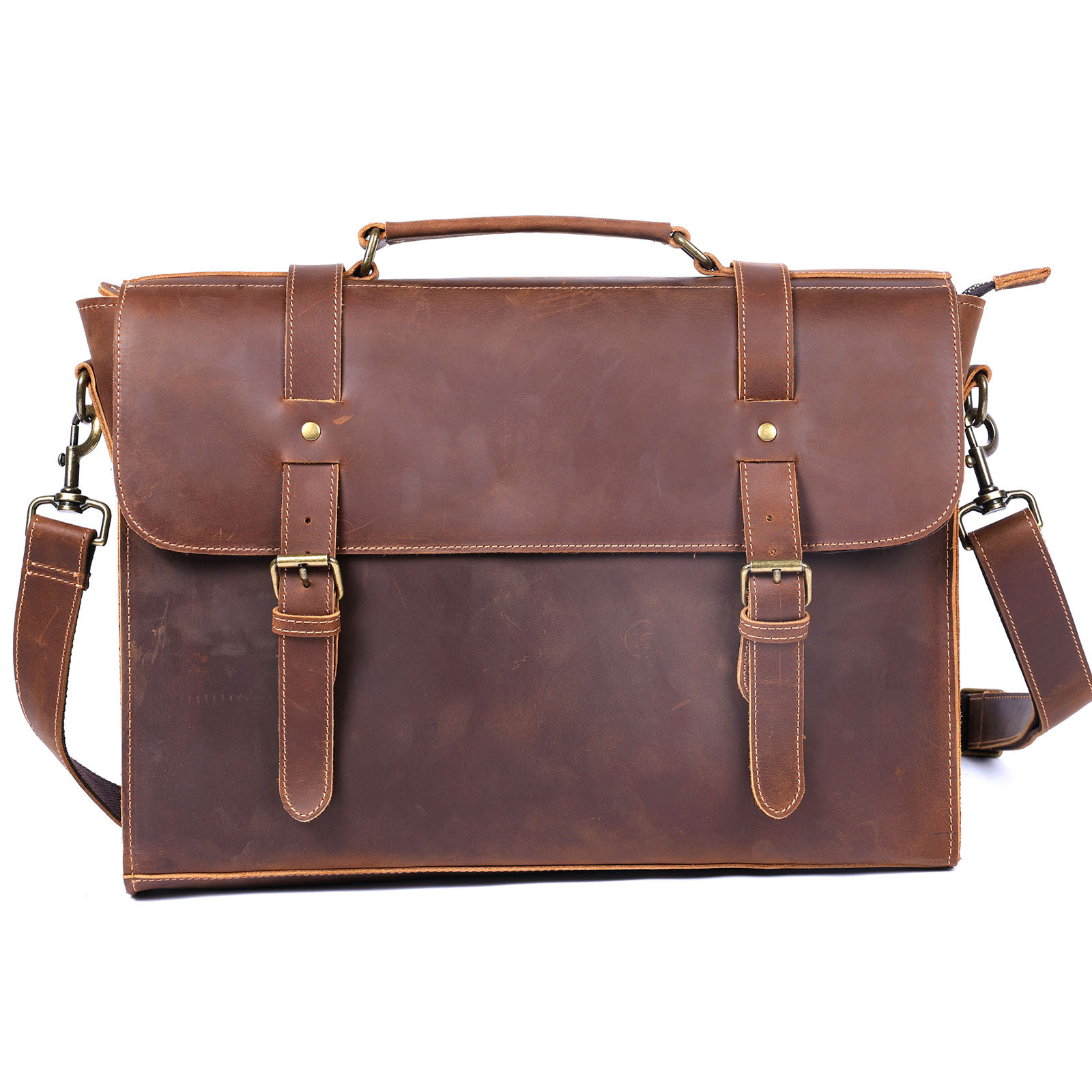 Роскошная оригинальная Мужская – обзор и цена Leather Briefcase