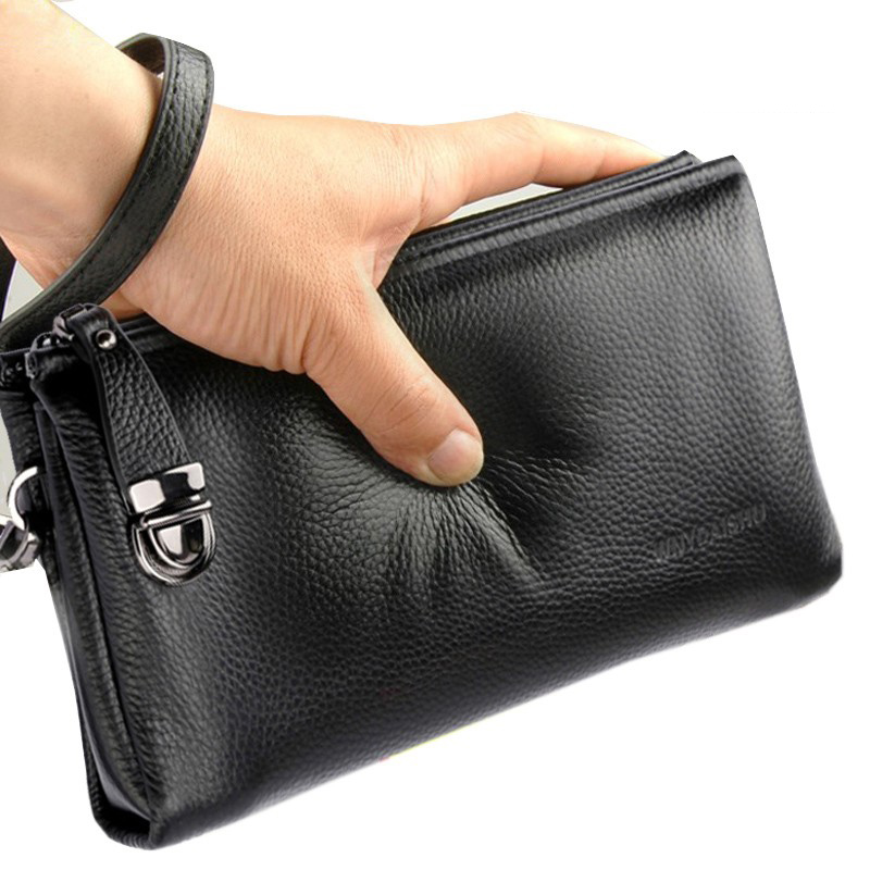 2025 ручная сумка, мужские кла – обзор и цена Leather Wallet Men