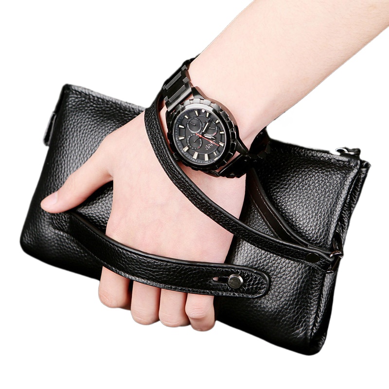 2025 ручная сумка, мужские кла – обзор и цена Leather Wallet Men