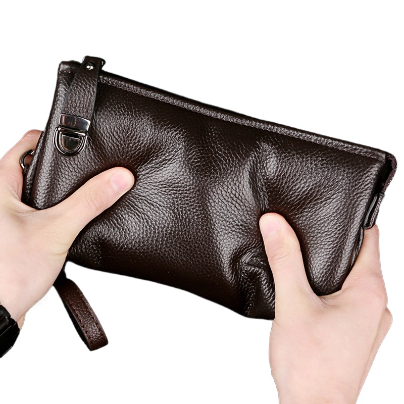 2025 ручная сумка, мужские кла – обзор и цена Leather Wallet Men