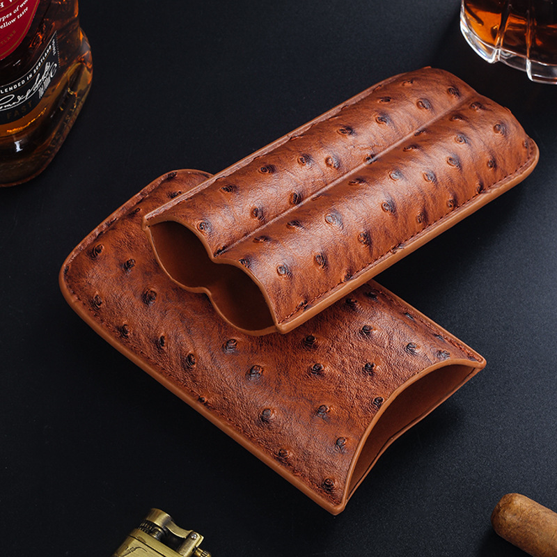 Портативный футляр для сигар,  – обзор и цена Premium Cigar Case