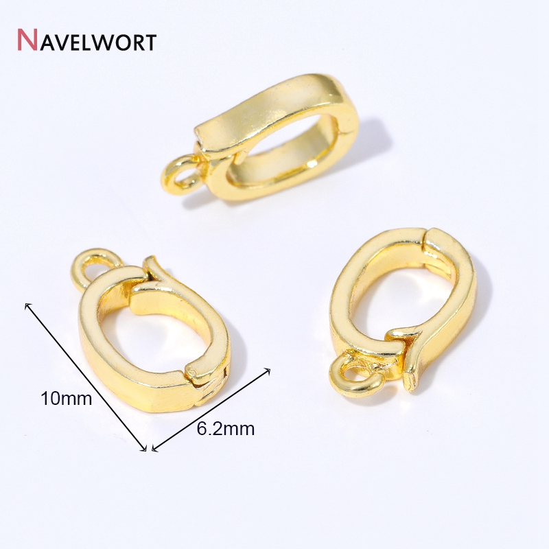 бейлы для подвесок, 14 К/18 К  – обзор и цена Gold Plated Jewelry