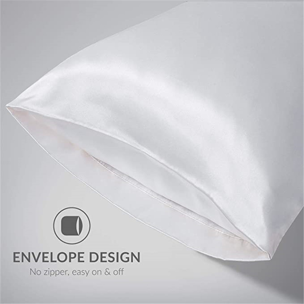 2 шт./лот, однотонные шелковис – обзор и цена Silk Pillowcase