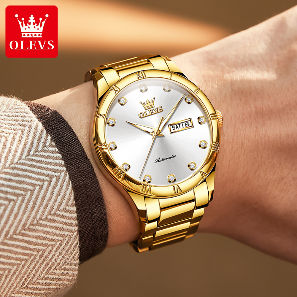 OLEVS мужские часы, роскошные  – обзор и цена Luxury Watch Men