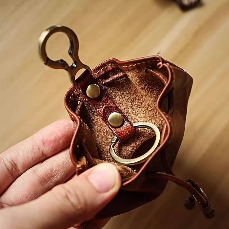 Японский стиль, кошелек из нат – обзор и цена Leather Wallet Men