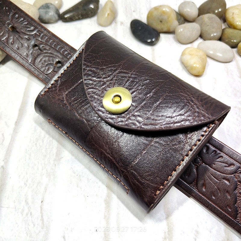 Поясная мини-сумка Blongk из н – обзор и цена Leather Wallet Men