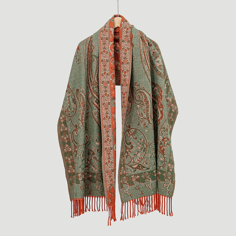 Модный женский жаккардовый шар – обзор и цена Cashmere Scarf