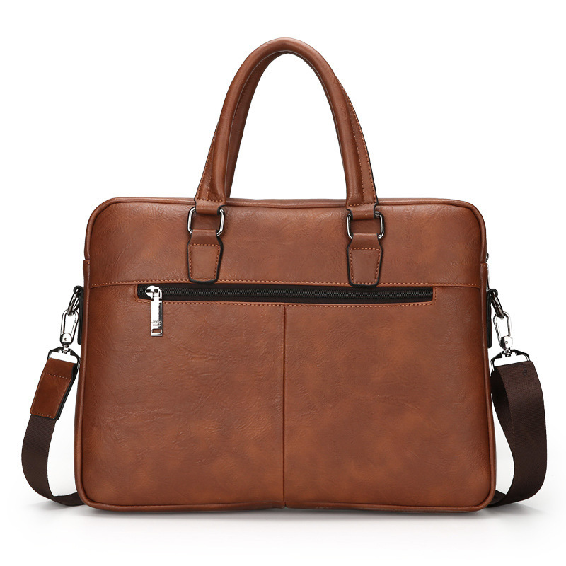 Новая мужская сумка CFUN YA, с – обзор и цена Leather Briefcase