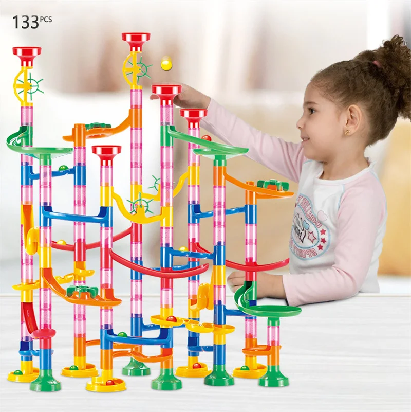 50-142 шт. 3D-лабиринт с шарик – обзор и цена Marble Coaster Set