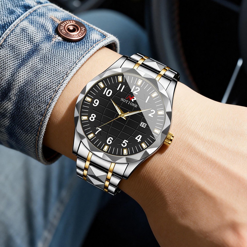 Мужские кварцевые часы из нерж – обзор и цена Luxury Watch Men
