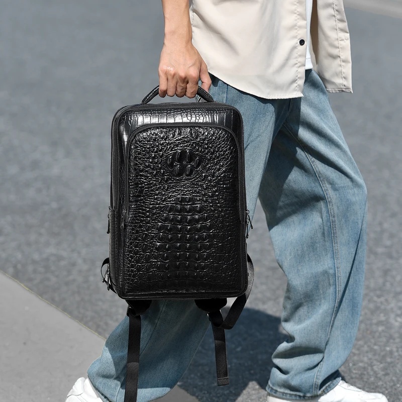 Новый мужской кожаный рюкзак д – обзор и цена Leather Briefcase