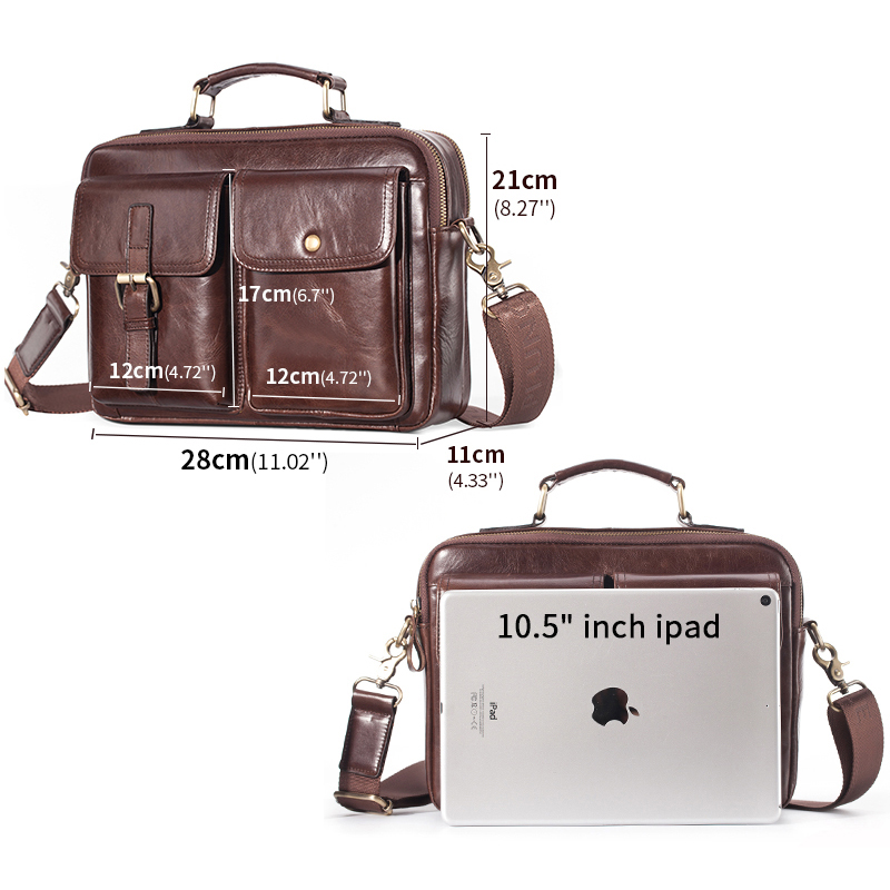 Совершенно новая сумка-мессенд – обзор и цена Leather Briefcase