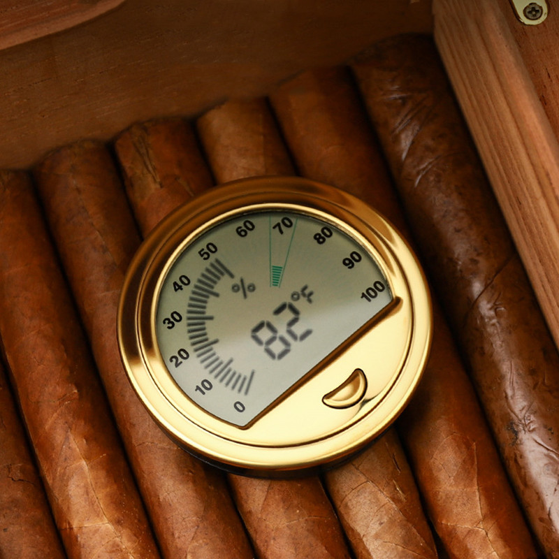 Мини-гигрометр для сигар, порт – обзор и цена Premium Cigar Case