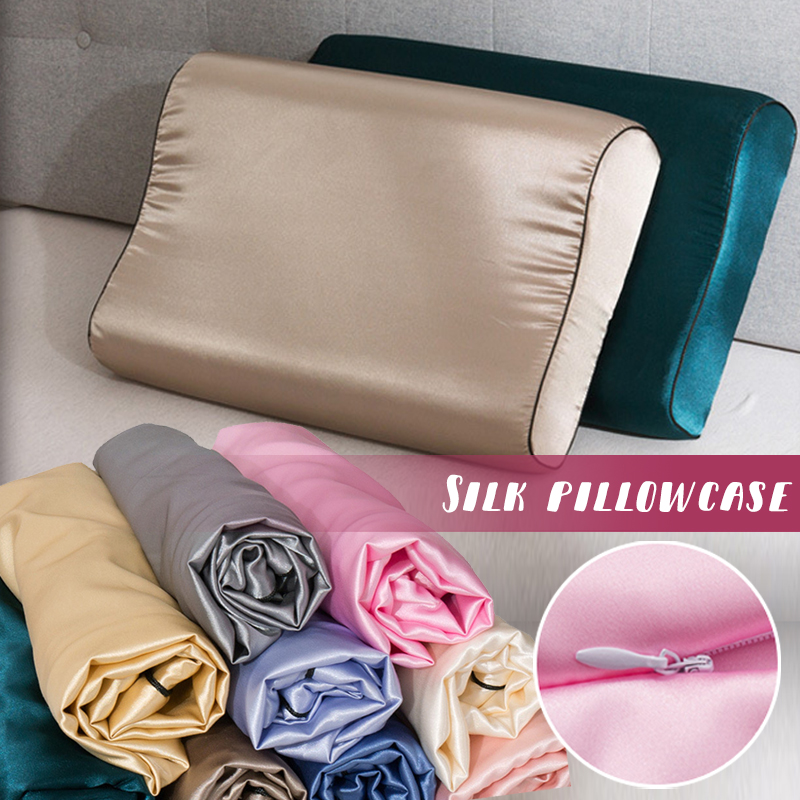 Латексная наволочка из искусст – обзор и цена Silk Pillowcase