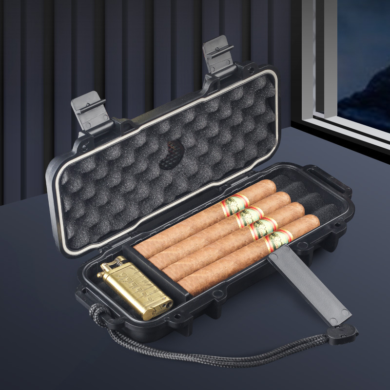 Портативный хьюмидор для сигар – обзор и цена Premium Cigar Case